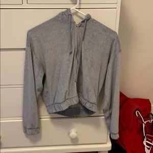 Cropped zip up jacket Shien